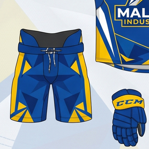 Uniformes de cheerleading unisexes personnalisés imprimés par transfert thermique, tenues de compétition de danse d'équipe en polyester et élasthanne respirant avec protection UV frontale - Product Image 4