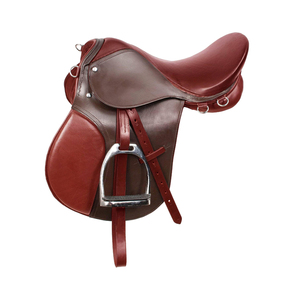 Vente flash : Selle anglaise/western en cuir souple de haute qualité pour l'entraînement des chevaux, durable, confortable, fabrication sur mesure - Product Image 1