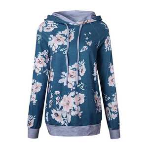 Sweats à capuche imprimés pour femmes, streetwear tendance, en molleton doux brossé, motifs graphiques colorés, pull décontracté et confortable pour femmes. - Product Image 4