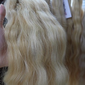 Extensions de cheveux en vrac au prix de gros Double noyade de cheveux humains 100 grammes Couleurs claires 22 pouces - Product Image 4