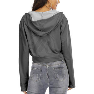 Vente Flash : Hoodies Crop Top de Qualité Supérieure, Fabrication en Usine, Prix de Gros - Product Image 5