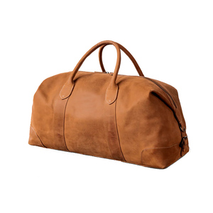 Mochila de Viaje Multiusos Plegable con Cierre, Estilo Vintage, de Cuero Genuino Premium para Hombre, para la Escuela, Oficina y Negocios - Product Image 1