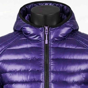 Winter Fashion Men's Canvas <b>Waterproof</b> Breathable Anti-Bacterial Quick Dry Cotton <b>Lined</b> Faux Fur Lining Hooded Puffer <b>Jacket</b> - Product Image 4