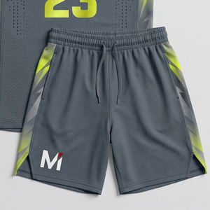 Uniforme de Baloncesto Transpirable Personalizado, Conjunto de Camiseta y Pantalones Cortos de Secado Rápido para Entrenamiento, MALUZA INDUSTRIES, Ropa Deportiva Profesional para Equipos Elite - Product Image 2