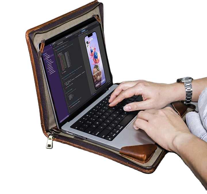 Custodia Per MacBook Pro 16"/ Air 15" Con Zip Prisma Blue