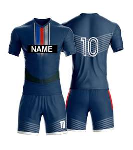 Uniforme de Fútbol Personalizado por Sublimación, Camisetas de Fútbol de Secado Rápido y Transpirables, Equipación de Equipo al por Mayor - Product Image 2