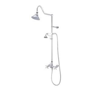 Powerful Flow High Pressure Bathroom <b>Shower</b> <b>System</b> with Detachable Handheld <b>Shower</b> Head and Triple Mode Water Outlet Design - Product Image 1