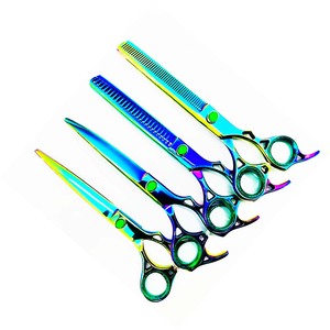 Ciseaux de coiffure professionnels en acier inoxydable pour gauchers, pour salon de coiffure, coupe de cheveux, tranchants comme des rasoirs - Product Image 5