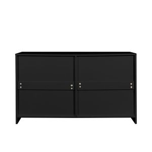 Cassettiera Doppia a 6 Cassetti in Rovere per Camera da Letto o Soggiorno, Ampio Mobile Contenitore per Ingresso di Casa, Mobili per Camera da Letto in Rovere Nero - Product Image 6