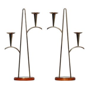 Nouveau support décoratif géométrique en fer thermolaqué pour bougies et bougies chauffe-plat, idéal pour l'éclairage de chambre et la décoration festive - Product Image 4