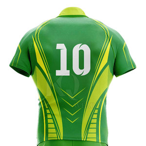 ชุดยูนิฟอร์มรักบี้ชาย ระบายอากาศได้ดี เสื้อแขนสั้น กางเกงขาสั้นเข้าชุด ผ้าเนื้อนุ่ม น้ำหนักเบา รับสกรีนโลโก้ บริการ OEM - Product Image 6