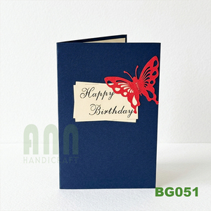 การ์ดเชิญงานวันเกิดแบบ 3 มิติ รุ่น BG051 ของ ANN HANDICRAFT แบบกำหนดเอง พิมพ์ดิจิทัล พร้อมกล่องกระดาษ วัสดุทำจากกระดาษ ผลิตในเวียดนาม - Product Image 2