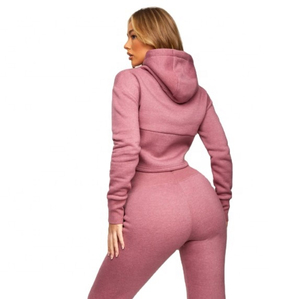 Ensemble de survêtement pour femmes en coton 100% - Style streetwear - Survêtements personnalisés - Survêtements de course pas chers - Ensembles de survêtements personnalisés - Product Image 4