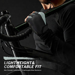 Cycling Gloves Half Finger <b>Padded</b> Bike Gloves Gel,Breathable With Anti Slip Mountain Bike Gloves 2025 Design <b>Cheap</b> Price - Product Image 3