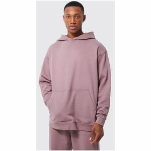 Conjunto Deportivo de Invierno Personalizado para Hombre, Dos Piezas, con Capucha, Sólido, Grueso, para Gimnasio, Fitness, Entrenamiento, de Forro Polar Técnico - Product Image 4