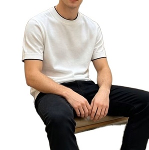 Camiseta Clásica de Verano para Hombre, Cuello Redondo, Cómoda y Transpirable, Corte Holgado, Secado Rápido, Informal, para Senderismo y Camping al Aire Libre - Product Image 4
