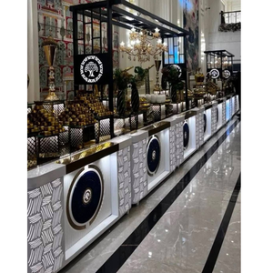 Comptoir de présentation de restauration moderne et éclairé - Product Image 2