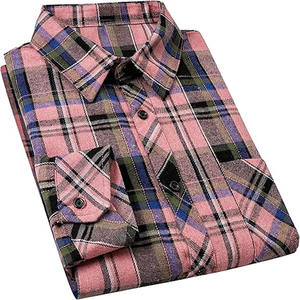 เสื้อเชิ้ตผ้าแฟลนเนลผู้ชายราคาถูก ระบายอากาศได้ดี สั่งตัดได้ ขายดี สวมใส่สบาย ทันสมัย เสื้อผ้าแฟชั่นผู้ชายสไตล์ยอดเยี่ยม - Product Image 3