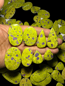 High Quality Natural Stichtite Atlantisite Cabochon Loose Gemstone for Healing Meditation and Jewellery Making - Product Image 2