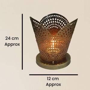 Support de bougie chauffe-plat le plus vendu, design couronne décoratif, pour la décoration intérieure, centres de table festifs, Diwali, disponible en gros - Product Image 2