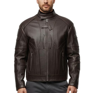 Blouson de moto en cuir PU pour homme, design moderne, vêtements de moto élégants, vêtements décontractés, vêtements d'extérieur tendance - Product Image 6