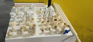 Tuyaux et raccords de plomberie en PVC de qualité supérieure SCH 40/80 Haute pression Eau froide ASTM D2846 Exportateur Inde - Product Image 4