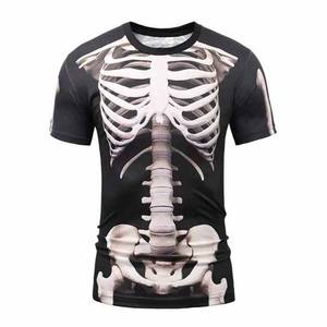 T-shirt personnalisé pour homme, col rond, couleur unie, coupe décontractée, respirant, séchage rapide, polyester/coton, pour campagne électorale - Product Image 4