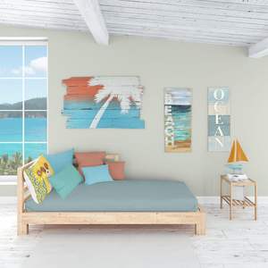 Verano girasoles ilustraciones decorativas funda de almohada marrón blanco Wirehair Jack Russell Terrier ligero Super suave fácil cuidado - Product Image 5