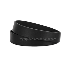 Ceinture en cuir noir sur mesure pour hommes avec boucle ardillon rectangulaire en alliage argenté finition mate, style classique, décontracté et formel - Product Image 2