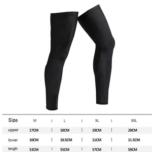 Manchons de compression personnalisés imprimés pour les jambes, accessoires de sport, protection UV, manchons de compression à séchage rapide pour le sport - Product Image 6