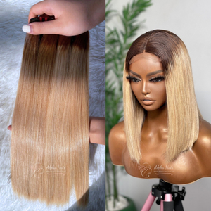 Prix d'usine attractif 613 Blonde Premium Bone Straight Cheveux bruts vietnamiens Tisse et Perruques Extensions de cheveux naturels - Product Image 1