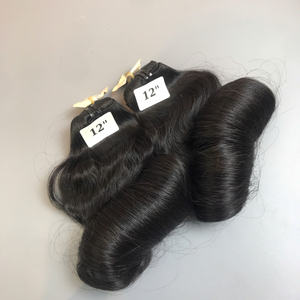 Super double tirage luxe 100% cheveux humains vietnamiens Fumi bouclés faisceaux meilleur prix de gros couleur à la mode prix compétitif - Product Image 4