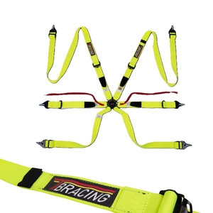 ชุดสายรัดนิรภัยสำหรับนักแข่งรถแบบ Ergonomic Thigh Fit ยี่ห้อ TBRACING มาตรฐาน FIA 8853 ปี 2016 ขายส่งจากผู้ผลิต ปรับระดับได้อย่างราบรื่นสำหรับนักแข่ง - Product Image 1