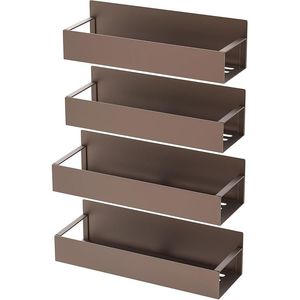 Set di 4 Organizzatori Magnetici in Bronzo per Spezie, per Frigorifero e Forno - Product Image 3