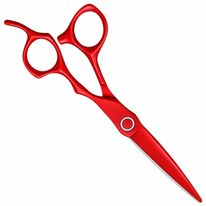 6 Inch Custom Logo Salon Hairdressing Scissor High Quality Stainless Steel Right-Handed <b>Long</b> <b>Handle</b> Beard Trimming <b>Shears</b> Low - Product Image 6