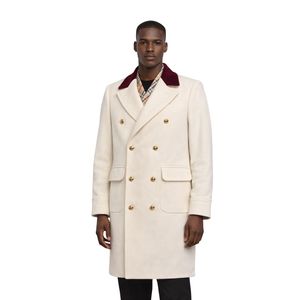 Manteau en laine bicolore Kappa Alpha Psi, vêtements de fraternité grecque, style classique, chaleur premium et élégance intemporelle - Product Image 1