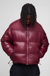 Chaquetas Acolchadas de Invierno Personalizadas al por Mayor, con Frente de Lona y Relleno de Fibra de Poliéster - Product Image 4