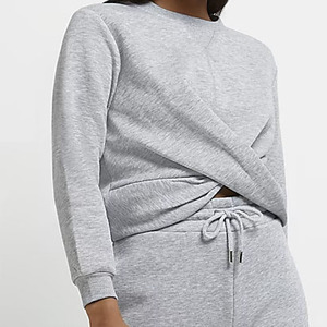 Ensemble 2 pièces personnalisé pour femme : Sweat-shirt et pantalon évasé – Collection Automne 2025 – Tenue décontractée pour femme - Product Image 2