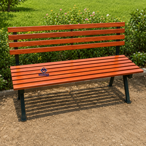 Bancs d'extérieur professionnels 2026 sur mesure, durables, avec chauffage intégré, pour jardins et parcs, structure en fonte, 16 couleurs - Product Image 4