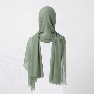 Pañuelo largo para mujer, ligero, elegante, suave, chal para la cabeza, a la moda, cómodo, hiyab, para uso diario, viajes, ropa informal, el mejor - Product Image 2