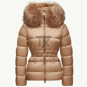 Vestes matelassées légères et respirantes en toile de nylon imprimée pour femmes, pour l'hiver en plein air - Product Image 1
