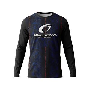 Maillot de football sublimé à manches longues personnalisable de qualité supérieure 2026 – Couleurs personnalisées, 100 % polyester, respirant et séchage rapide - Product Image 1