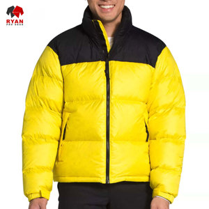 Veste matelassée sur mesure pour homme, col montant, vêtement décontracté, tissu respirant avec logo personnalisé - Product Image 1