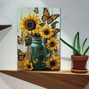 CIFbuy Targa in Alluminio Vintage Rustica 20.3x30.5cm (8x12 Pollici) per Decorazioni Casa con TikTok per Servizio Ritiro Temu, Prodotto Artistico in Metallo - Product Image 2