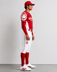 Ensemble d'uniformes de baseball personnalisés par sublimation, fabricant de maillots et pantalons de baseball OEM pour équipes - Product Image 1