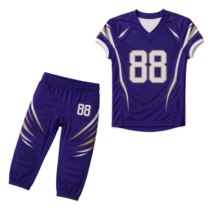 Maillots de football américain authentiques, uniformes d'équipe durables, vêtements de sport de qualité supérieure conçus pour les matchs intenses - Product Image 1