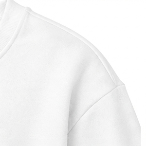 Sudadera blanca con cuello redondo y estampado de árbol de Navidad para mujer, manga larga, estampado a cuadros, suéter navideño de invierno - Product Image 4