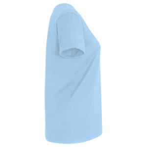 เสื้อยืดผู้หญิงสไตล์ล่าสุด เสื้อยืดผู้หญิงน้ำหนักเบา ผลิตในปากีสถาน เสื้อยืดผู้หญิงไซส์ใหญ่สำหรับขาย - Product Image 4