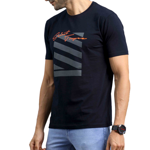 เสื้อยืดลำลองผู้ชายดีไซน์ใหม่ พิมพ์ลายได้ตามต้องการ ผ้าฝ้าย 100% ระบายอากาศ แห้งเร็ว แขนสั้น ทรงปกติ ปรับขนาดได้ - Product Image 5