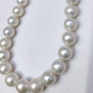 Collar de Perlas de Agua Dulce Da Man Chuan Edison de 10-13 mm, Regalo Sencillo para Mamá y Ancianos - Product Image 2